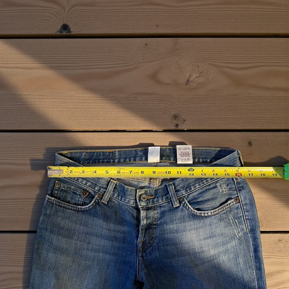 Lucky Brand Woman's Jeans Dungarees Blue Size 8/29 Dream Cuffed Crop - Picture 3 of 7